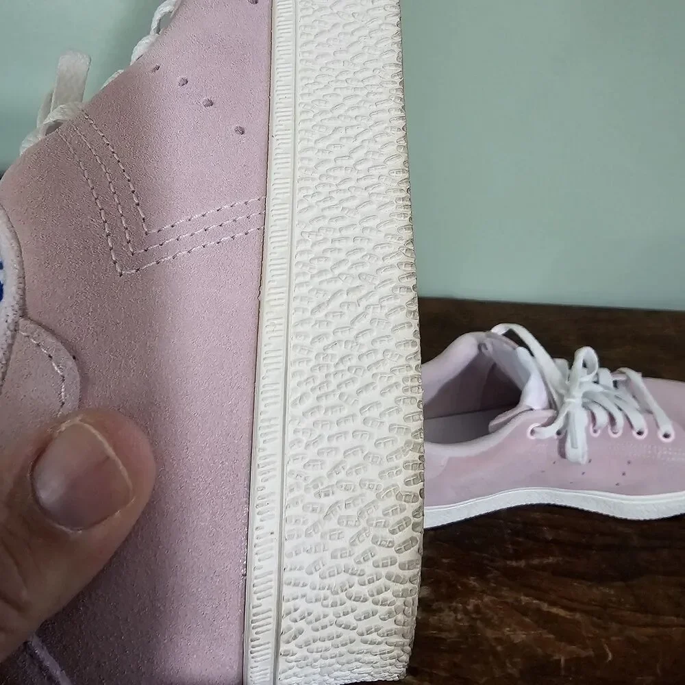 adidas Stan Smith CS Clear Pink‎ Suede Womens Size 9